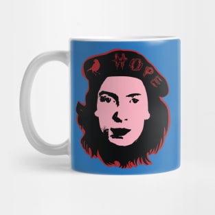 HOPE Emily Dickinson Che Guevara Pop art design Blood Red  Version Mug